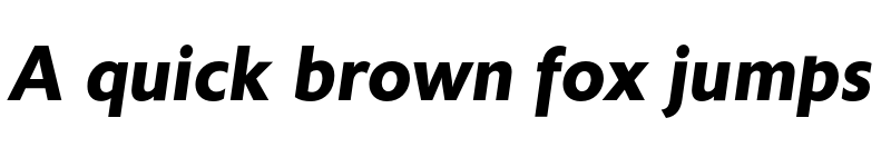 Preview of FONTSPRING DEMO - Astoria Sans Bold Italic font