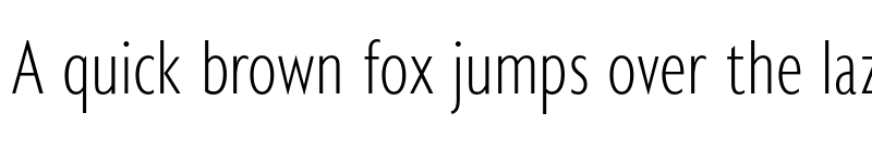 Preview of FONTSPRING DEMO - Astoria Sans ExtLt Cond Regular font