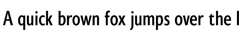 Preview of FONTSPRING DEMO - Astoria Sans Roman Cond Regular font