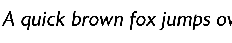 Preview of FONTSPRING DEMO - Astoria Sans Roman Italic font