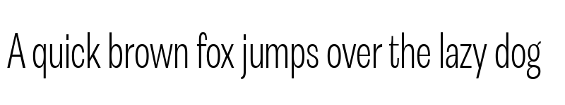 Preview of FONTSPRING DEMO - Astrid Grotesk Lt XCn Regular font