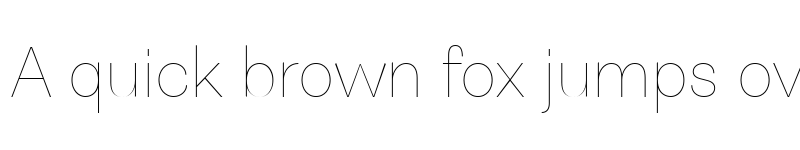 Preview of FONTSPRING DEMO - Astrid Grotesk ULt Regular font
