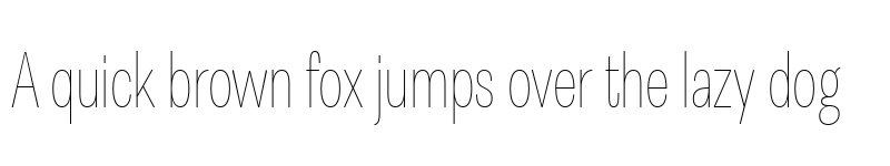 Preview of FONTSPRING DEMO - Astrid Grotesk ULt XCn Regular font