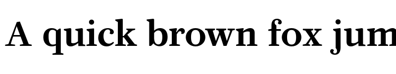 Preview of FONTSPRING DEMO - Athanasius PRO Bold Bold font