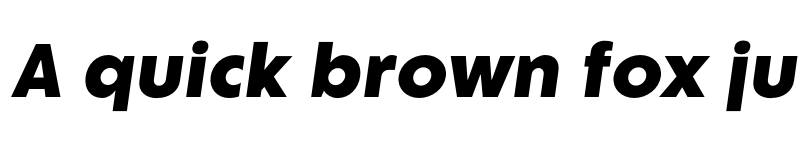 Preview of FONTSPRING DEMO - Athlete Heavy Italic font