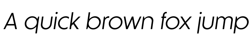 Preview of FONTSPRING DEMO - Athlete Italic font