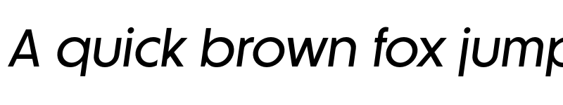 Preview of FONTSPRING DEMO - Athlete Medium Italic font