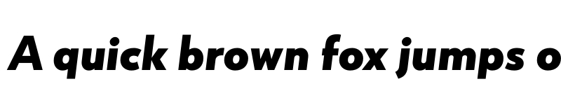 Preview of FONTSPRING DEMO - Atlan Black It Regular font