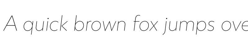 Preview of FONTSPRING DEMO - Atlan Thin It Regular font