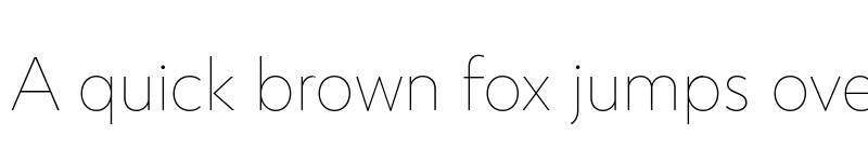 Preview of FONTSPRING DEMO - Atlan Thin Regular font