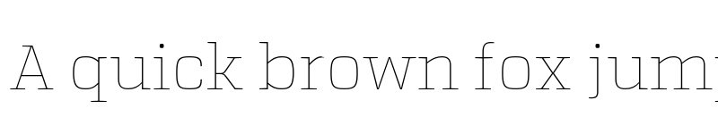 Preview of FONTSPRING DEMO - Atletico Thin Regular font