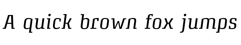 Preview of FONTSPRING DEMO - Attorney Book Italic font
