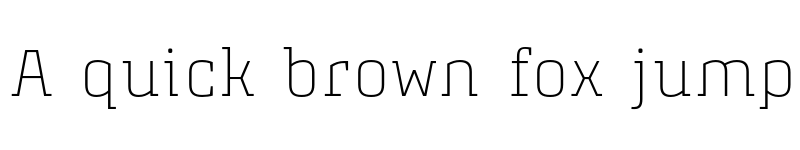 Preview of FONTSPRING DEMO - Attorney Extralight Regular font