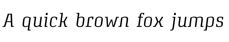 Preview of FONTSPRING DEMO - Attorney Variable Italic font