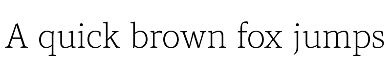 Preview of FONTSPRING DEMO - Audela Light Regular font