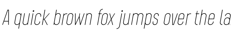 Preview of FONTSPRING DEMO - Augmento Cnd Thin It Regular font