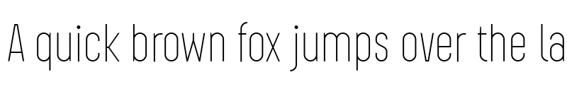 Preview of FONTSPRING DEMO - Augmento Cnd Thin Regular font