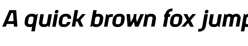 Preview of FONTSPRING DEMO - Augmento Nrm Black It Regular font