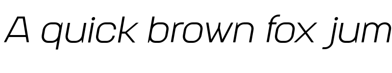 Preview of FONTSPRING DEMO - Augmento Xtd Italic font