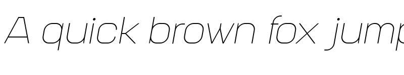 Preview of FONTSPRING DEMO - Augmento Xtd Thin It Regular font
