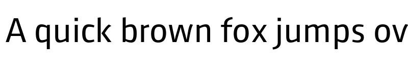 Preview of FONTSPRING DEMO - August Sans Pro Regular font