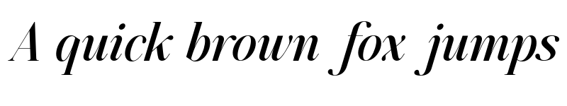 Preview of FONTSPRING DEMO - Aumiller Serif SemBd Italic font