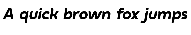 Preview of FONTSPRING DEMO - Auro Bold Italic font