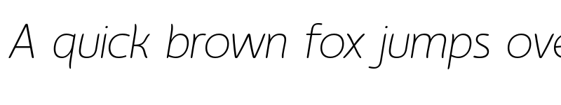 Preview of FONTSPRING DEMO - Auro Light Italic font