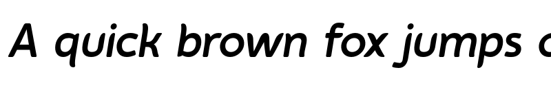 Preview of FONTSPRING DEMO - Auro Medium Italic font