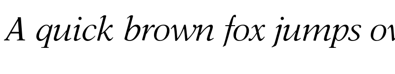 Preview of FONTSPRING DEMO - Austin Pro Italic font