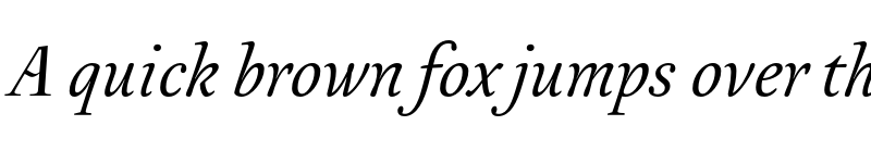 Preview of FONTSPRING DEMO - Australis Pro Italic font