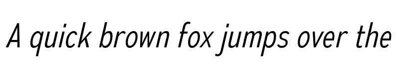 Preview of FONTSPRING DEMO - Autoradiographic Lt Italic font