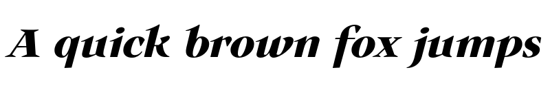 Preview of FONTSPRING DEMO - Auxerre 76 Bold Italic font