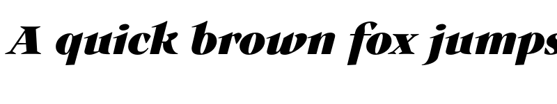 Preview of FONTSPRING DEMO - Auxerre 86 Black Italic font