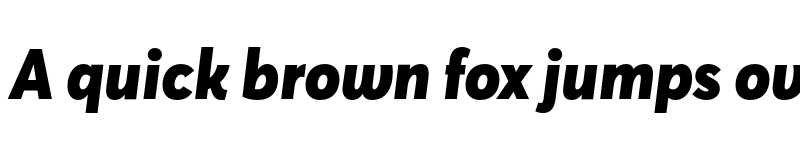 Preview of FONTSPRING DEMO - Averta Std Black Italic font