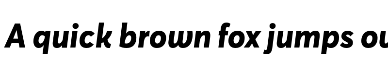 Preview of FONTSPRING DEMO - Averta Std CY Extrabold Italic font