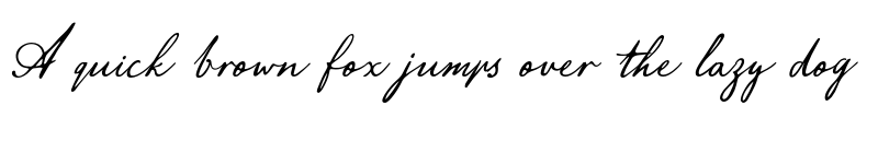 Preview of FONTSPRING DEMO - Aviola Memories Regular font