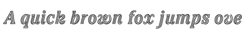 Preview of FONTSPRING DEMO - Azote Bold Italic font