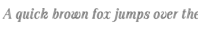 Preview of FONTSPRING DEMO - Azote Italic font