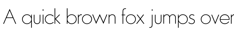 Preview of FONTSPRING DEMO - Azur ThinRounded Regular font