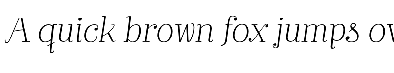 Preview of FONTSPRING DEMO - Bach Light It Regular font