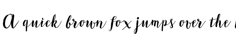 Preview of FONTSPRING DEMO - Bach Script Regular font