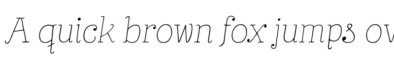 Preview of FONTSPRING DEMO - Bach Thin It Regular font