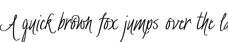 Preview of FONTSPRING DEMO - BachelorScript Regular font