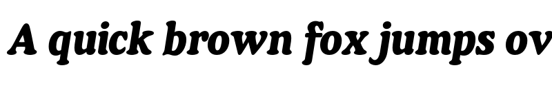 Preview of FONTSPRING DEMO - Baggy Italic font