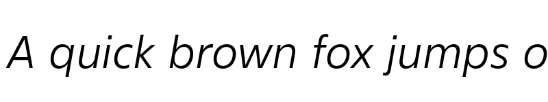 Preview of FONTSPRING DEMO - Bajazzo Lt Italic font