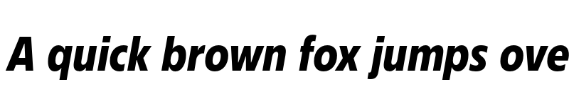 Preview of FONTSPRING DEMO - Bajazzo Nr Bold Italic font