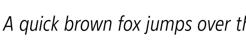 Preview of FONTSPRING DEMO - Bajazzo Nr Lt Italic font