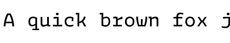 Preview of FONTSPRING DEMO - Bakemono Mono Regular font