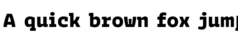 Preview of FONTSPRING DEMO - Bakemono Stereo Extrabold Regular font